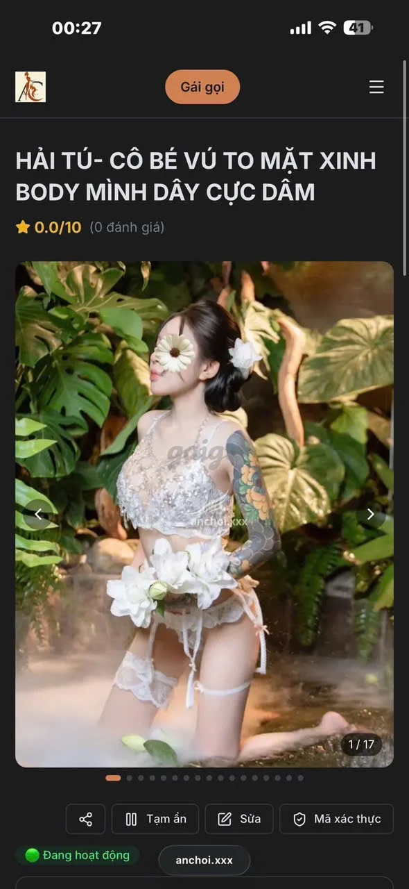 HẢI TÚ- CÔ BÉ VÚ TO MẶT XINH BODY MÌNH DÂY CỰC DÂM