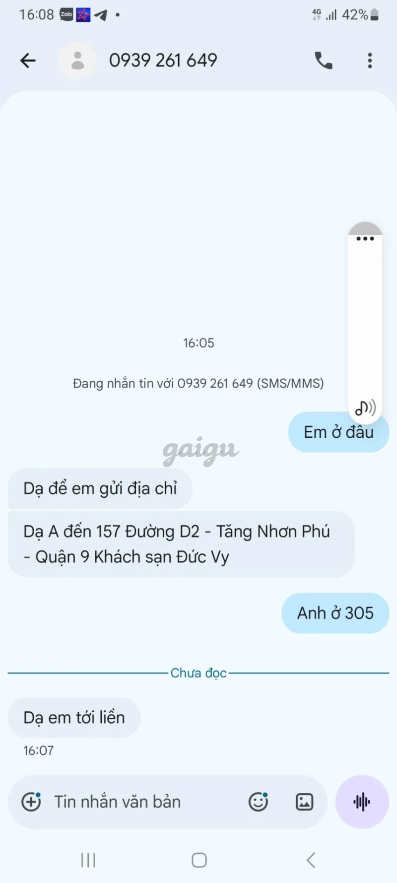Ảnh đánh giá gái gọi