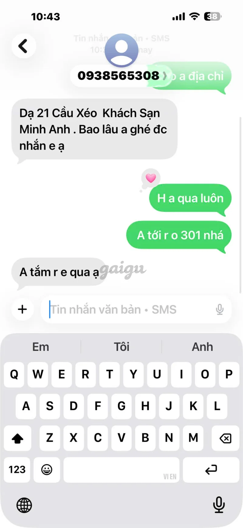 Ảnh đánh giá gái gọi