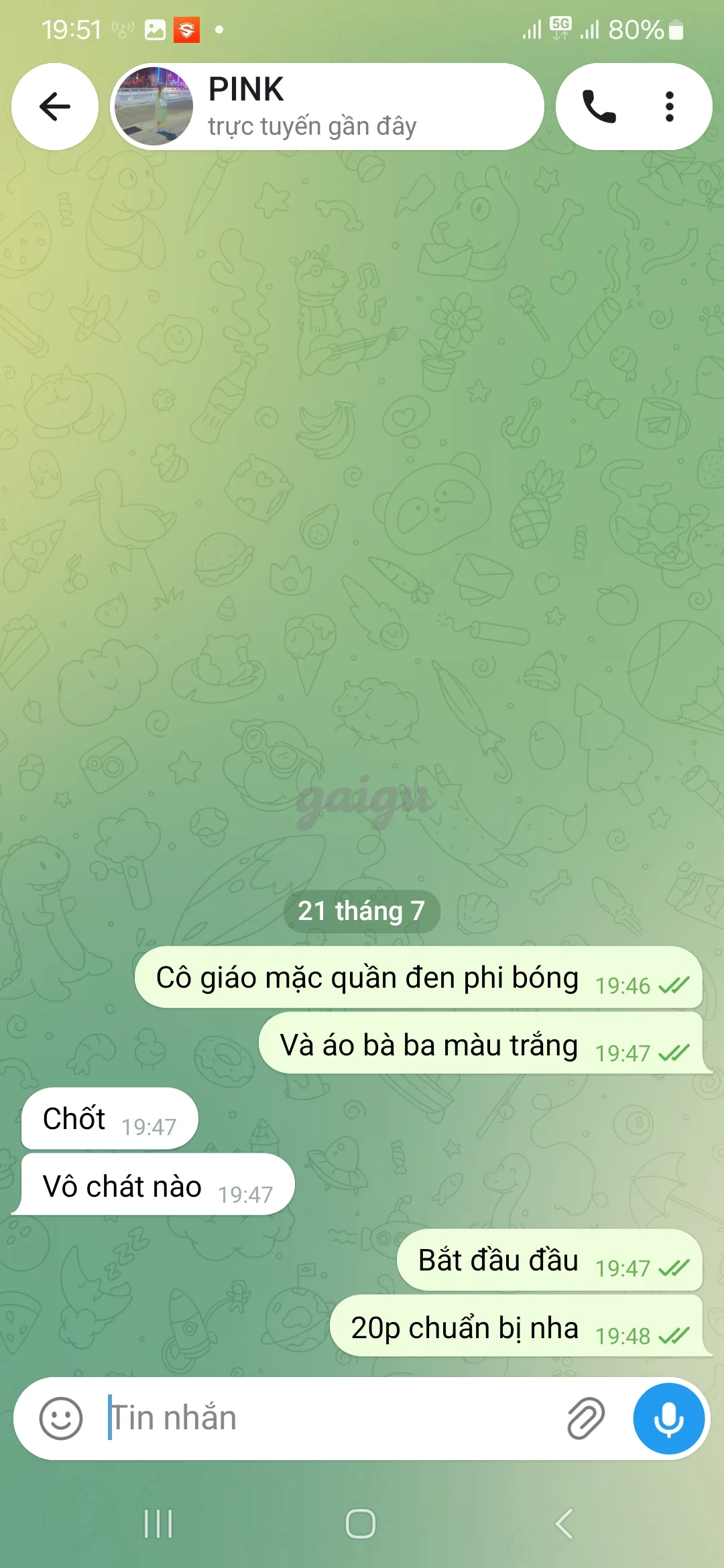Ảnh đánh giá gái gọi