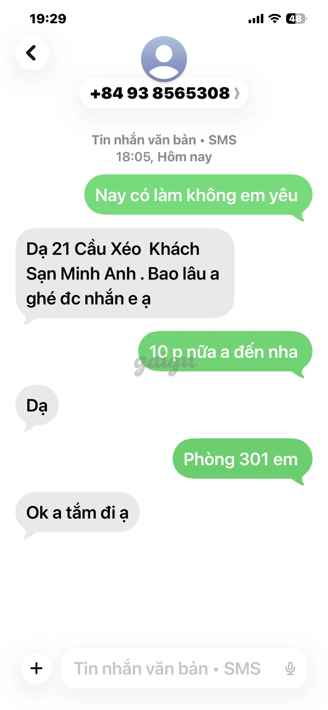 Ảnh đánh giá gái gọi