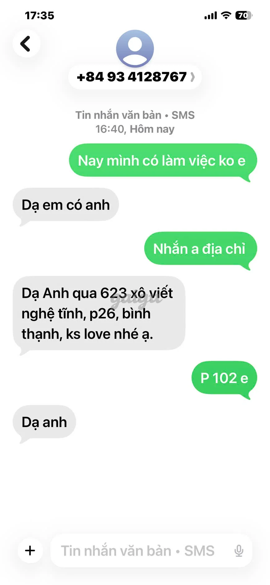 Ảnh đánh giá gái gọi